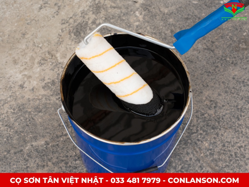 Con lăn sơn dùng cho sơn chống thấm