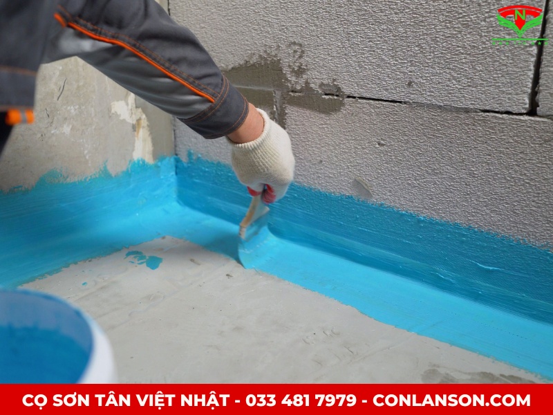 Một số lưu ý khi thực hiện sơn chống thấm