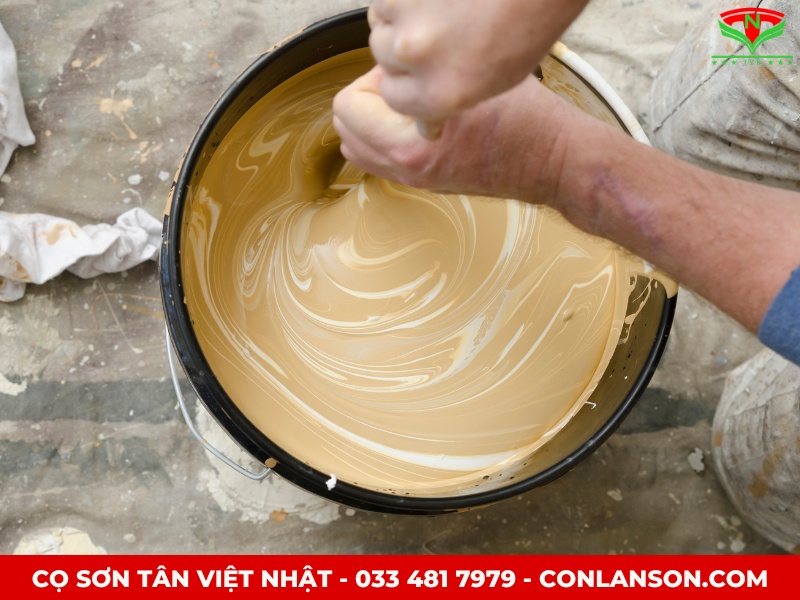 Định mức pha sơn chính xác và hợp lý. Bạn sẽ nhận ra được điều đó là cần thiết