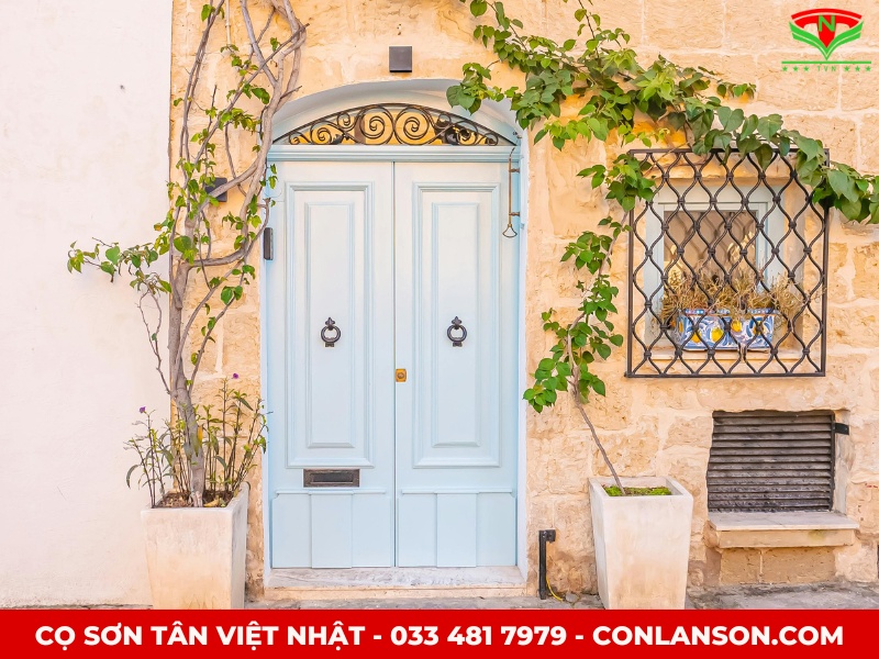 Decor bằng cây xanh và vật treo