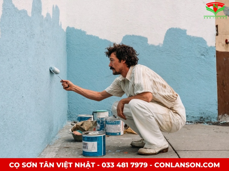 Thực hiện đúng quy trình sơn