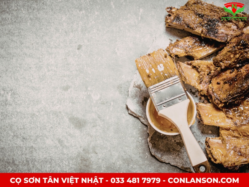 Nướng thịt cùng cọ quét mật ong