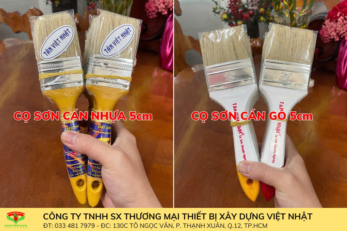 Cọ sơn 5cm Tân Việt Nhật