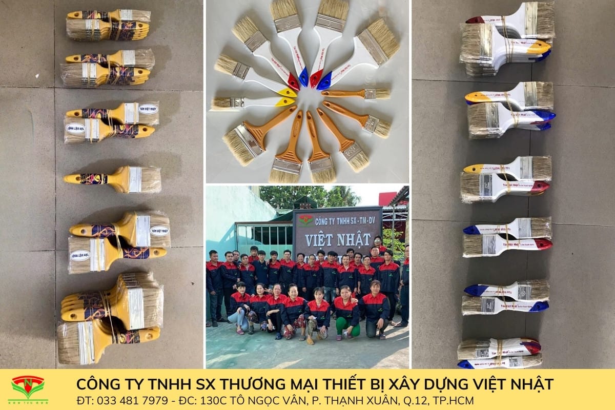 Nhà sản xuất cọ sơn Tân Việt Nhật